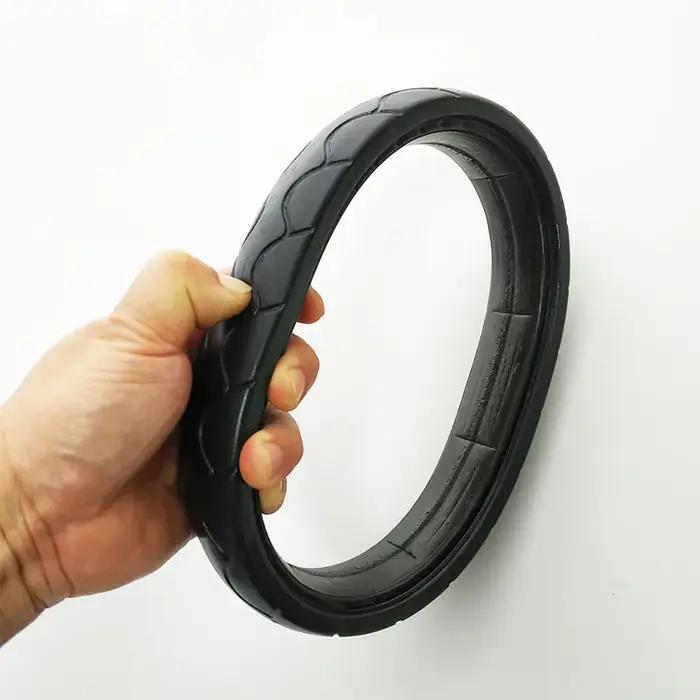 Couverture de roue poussette Uppababy en PU sans chambre à air pour Vista V1 V2 One accessoire de protection et d'esthétisme pour parents occasionnelle et régulière'utilisation
