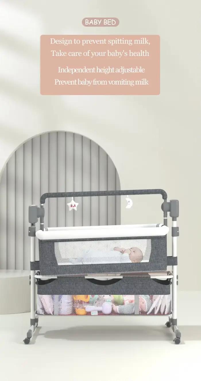 Berceaux pour bébé, berceau électrique pour nouveau-nés, couffin à bascule Portable avec balançoire