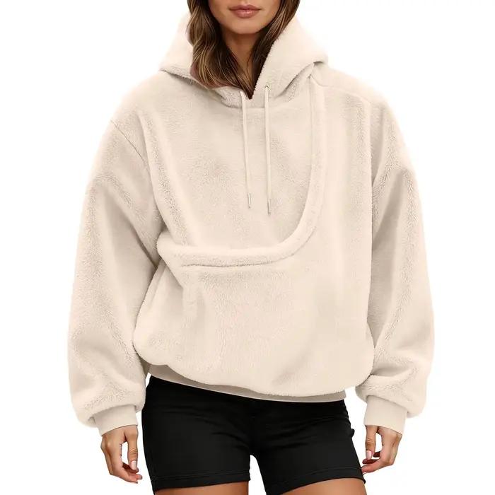 Sweat à capuche unisexe pour animaux de compagnie, sac pour chat et chien, sweat-shirt à manches lon