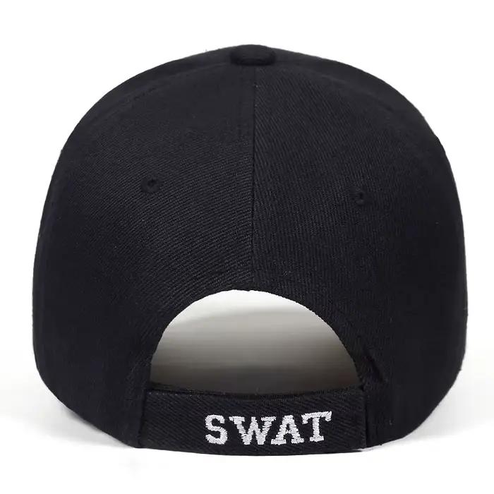 SWAT – casquette de Baseball pour hommes, motif d'aigle brodé, casquette à visière réglable, visière