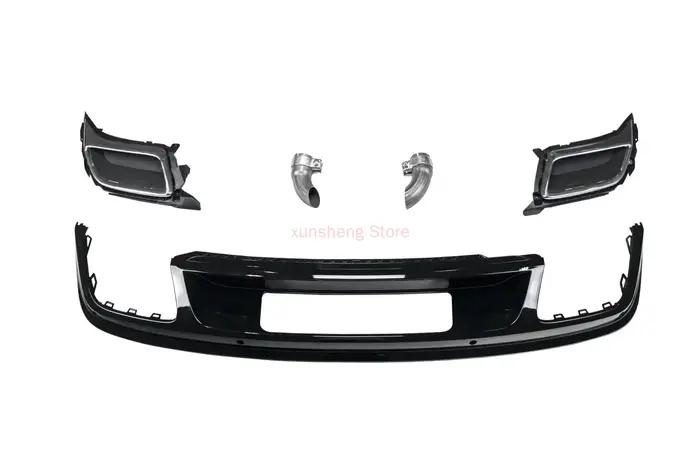 Diffuseur de pare-chocs arrière pour Tiguan, embouts de tube à double accès pour Tiguan 2017, 2018,