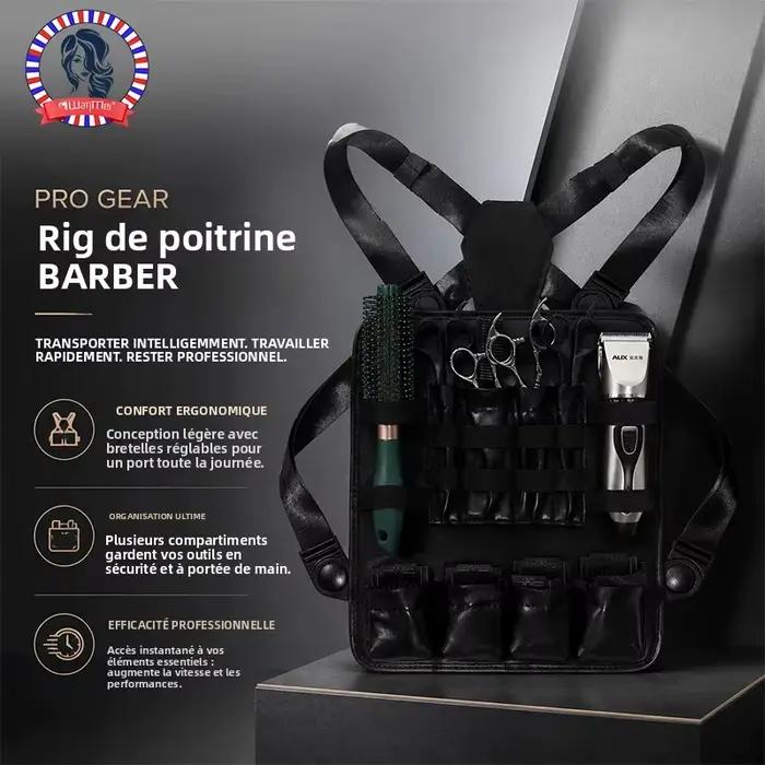 Kit d'outils multifonctionnels pour barbier professionnel