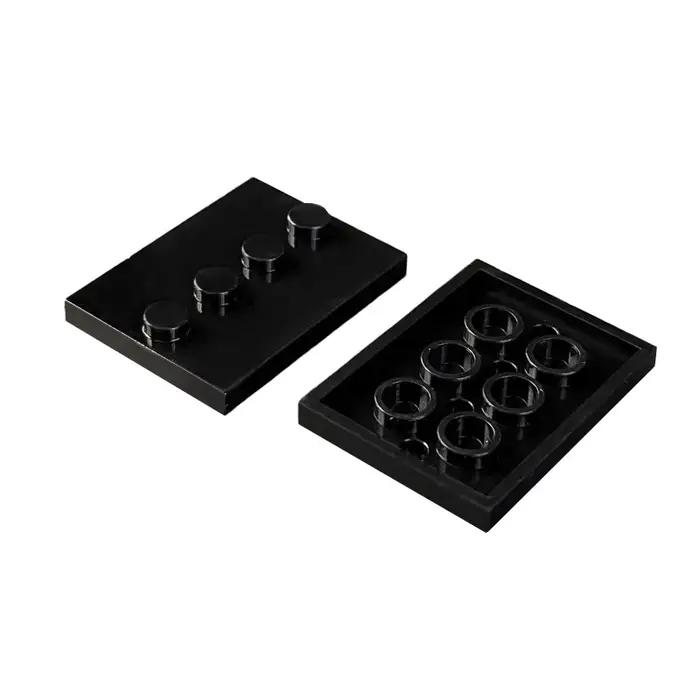 Support de figurines de ville, 50 pièces, blocs de construction MOC à monter soi-même, accessoires,