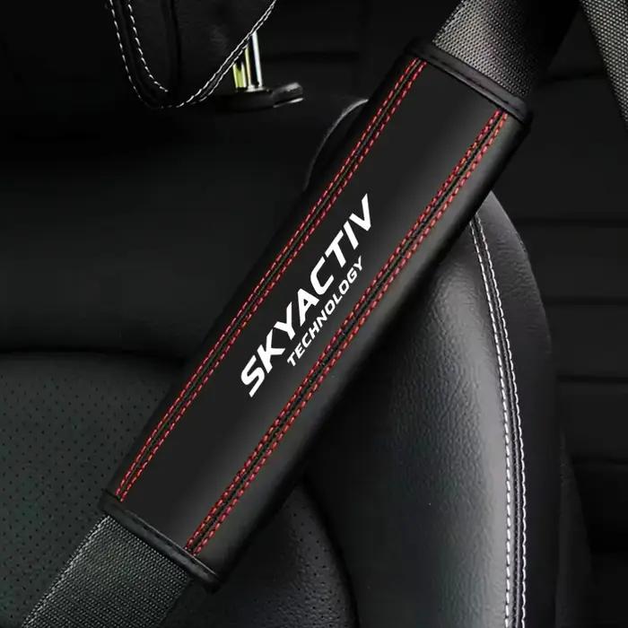 Coussinets de protection pour ceinture de sécurité voiture Mazda SKYACTIV CX3 CX4 CX5 CX7 CX9 CX30 RX7 M3 M6 confort conduite réduction pression épaules installation facile
