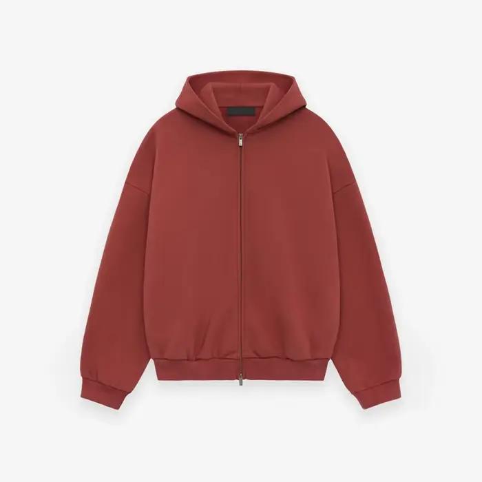 Nouvelle collection tendance : Sweat à capuche zippé imprimé lettres pour hommes et femmes, coupe am
