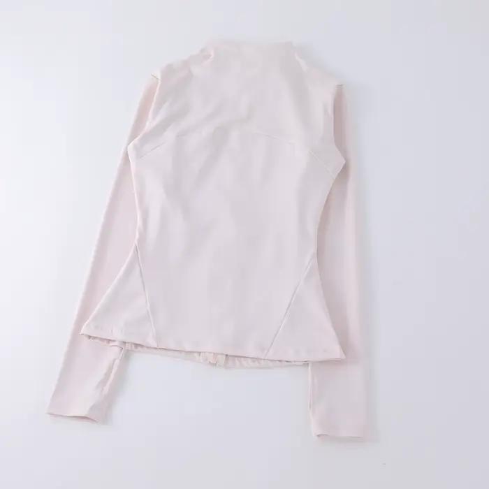 Vêtements de Yoga coupe-vent pour femmes, vêtements de sport, sweat-shirt à manches longues, vestes