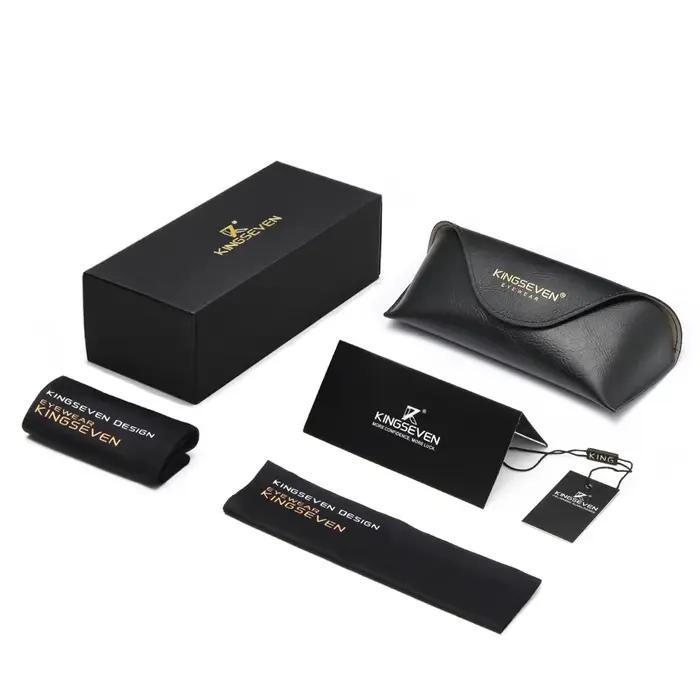 KINGSEVEN – lunettes de soleil polarisées sans monture en aluminium et magnésium, pour hommes/femmes