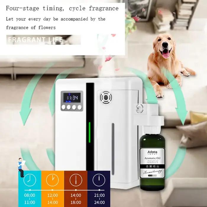 Diffuseur d'arôme mural pour Machine à parfum, 160ML, avec ventilateur à l'intérieur, pour grande su