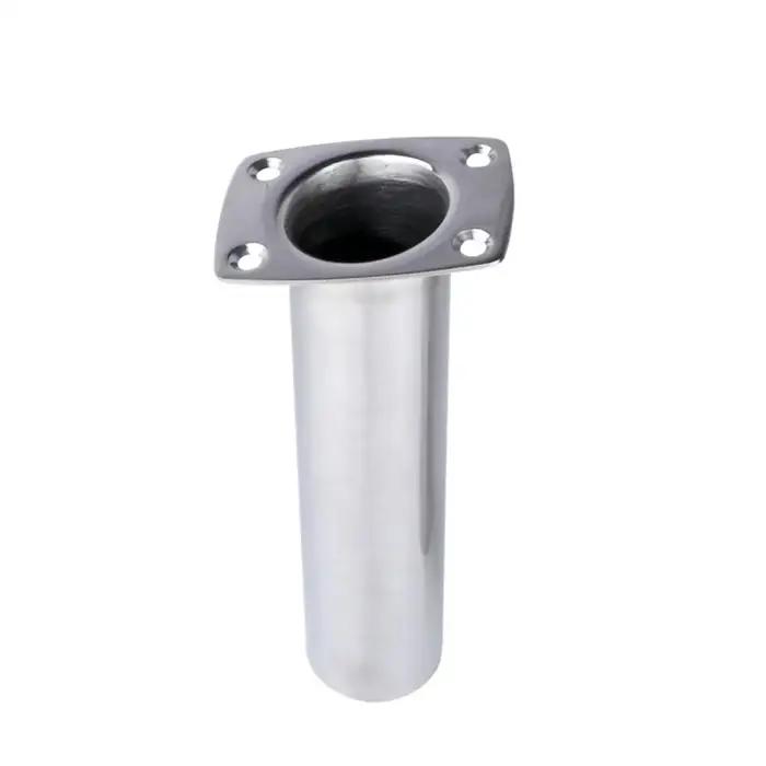 Accessoire de bateau 2 pièces support de canne à pêche encastré en acier inoxydable 316 accessoire d
