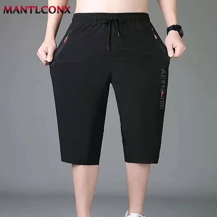 Nouveaux shorts amples d'été pour hommes, respirants, à séchage rapide, avec taille élastique, pour
