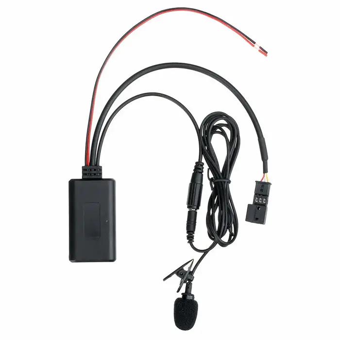 Microphone adaptateur de câble audio HIFI pour voiture, Bluetooth 5.0, 12V, BMW E54, E39, E46, E38,