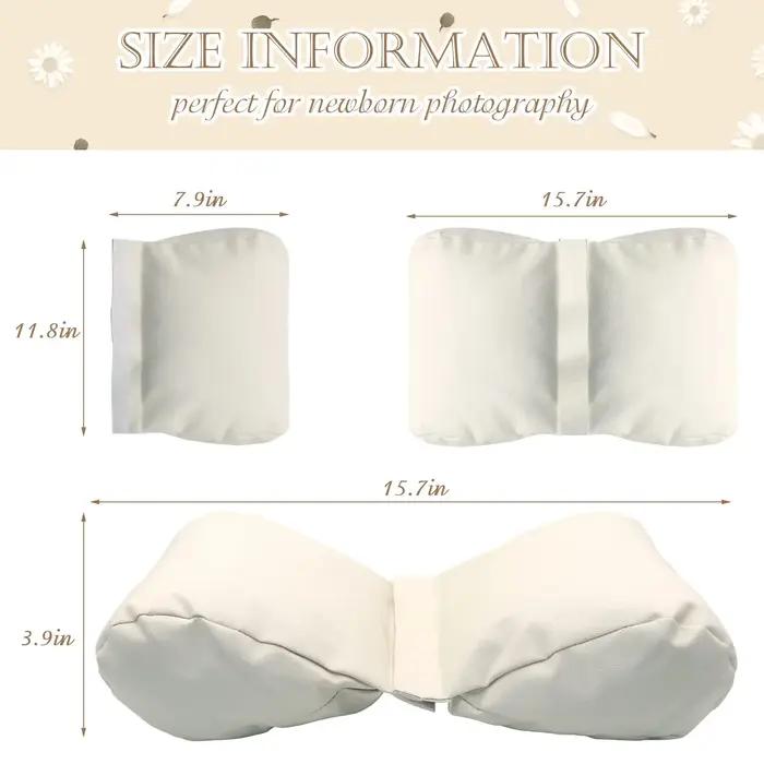 Accessoires de photographie pour nouveau-nés, coussin auxiliaire en forme de papillon, oreiller pour