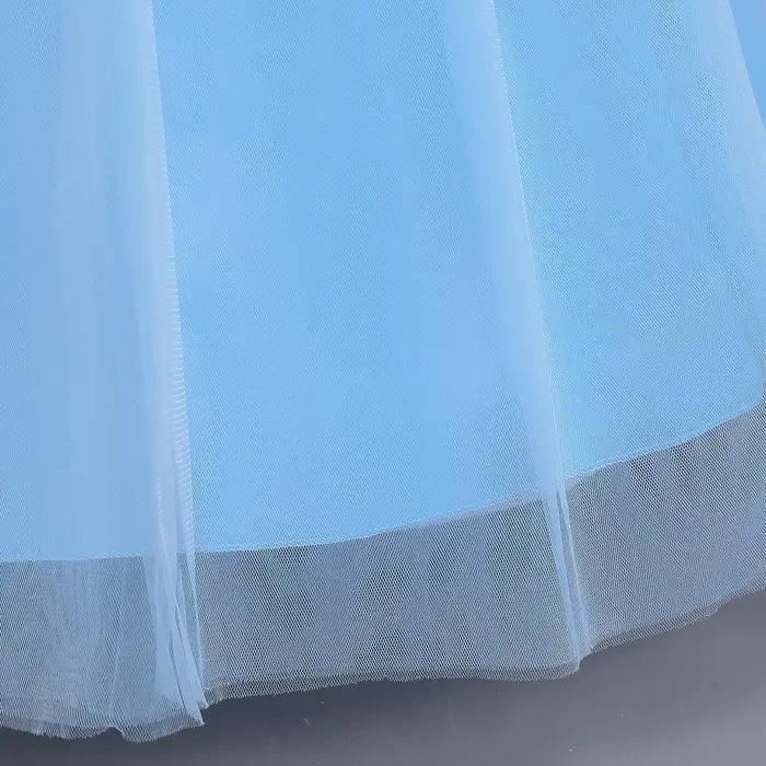 Disney Deluxe élégant cendrillon princesse robe de bal fantaisie anniversaire cendrillon robe de soi