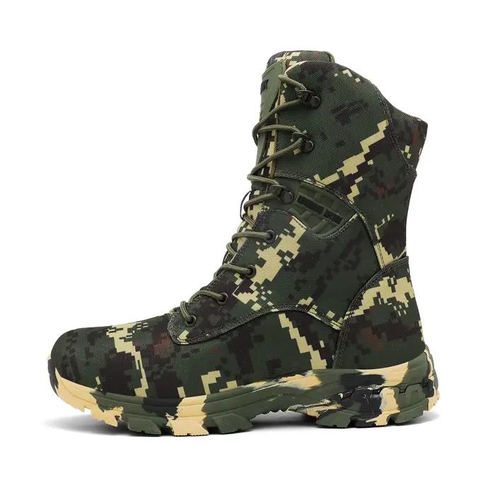Haute qualité hommes bottes tactiques hommes armée bottes escalade randonnée chaussures militaire Ca
