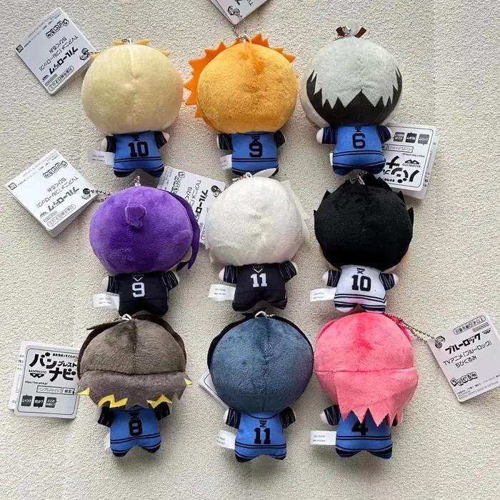 Mini poupée en peluche à serrure bleue de 10cm, Seishiro Nagi Isagi Yoichi Chigiri Bachira Meguru, p