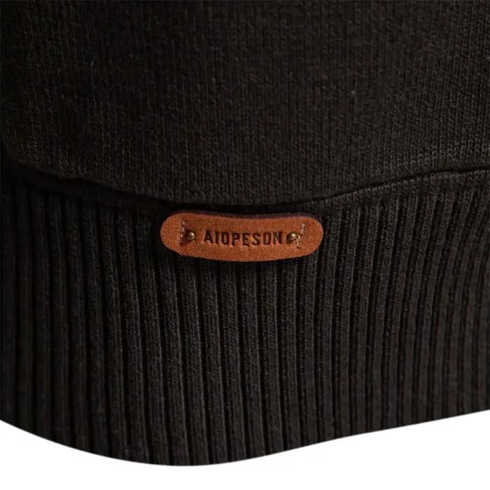 Cardigan en coton pour hommes, pull de qualité, à la mode, col rabattu, tricoté, nouvelle collection
