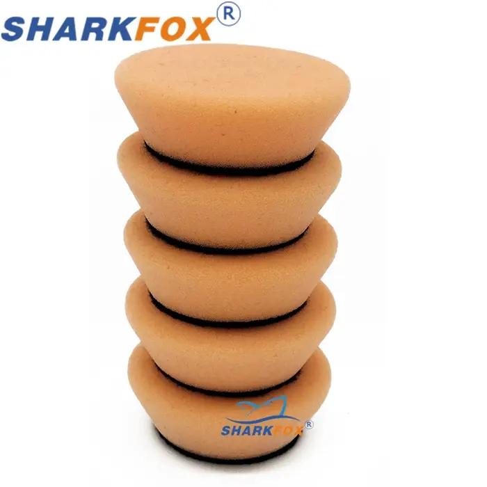 Sharkfox 1 pouce/2 pouces Kit de tampon de polissage tampon de laine Fine éponge de cire Kit de tamp