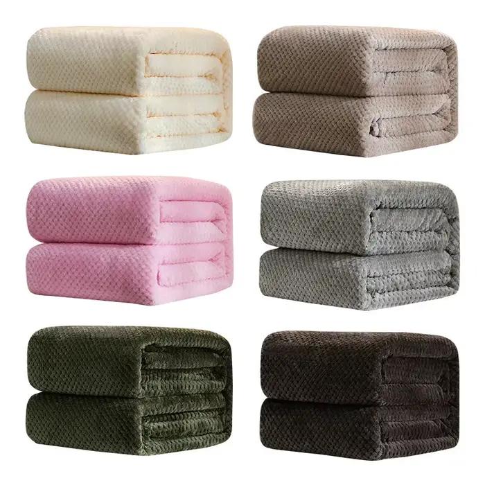 Couverture épaisse en molleton doux pour bébé, couette pour nouveau-né, lange d'emmaillotage, access