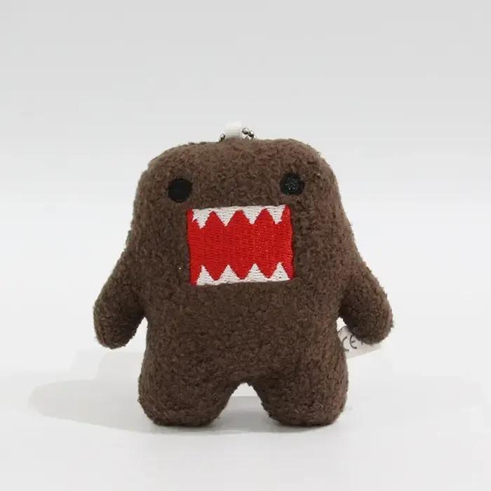 Kawaii mignon Domo Kun peluche porte-clés boule chaîne dessin animé Kawaii mignon sac porte-clés pet