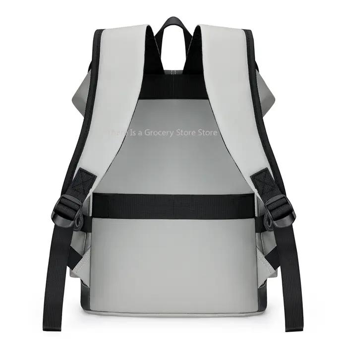 Sac à dos urbain pour homme avec chargement USB, sac à dos imperméable pour ordinateur portable, gra