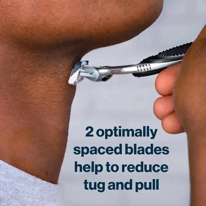 Lames de rasoir Gillette SkinGuard, lames de rasoir pour hommes, recharges de 4/8 lames, pour les sé