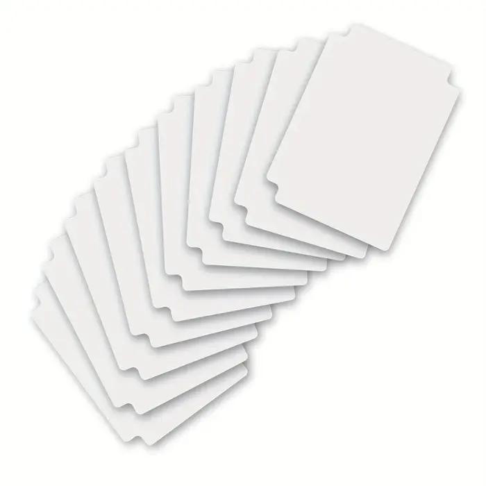 Séparateurs de cartes à collectionner pour boîte de rangement, séparateurs de cartes monochromes, sé