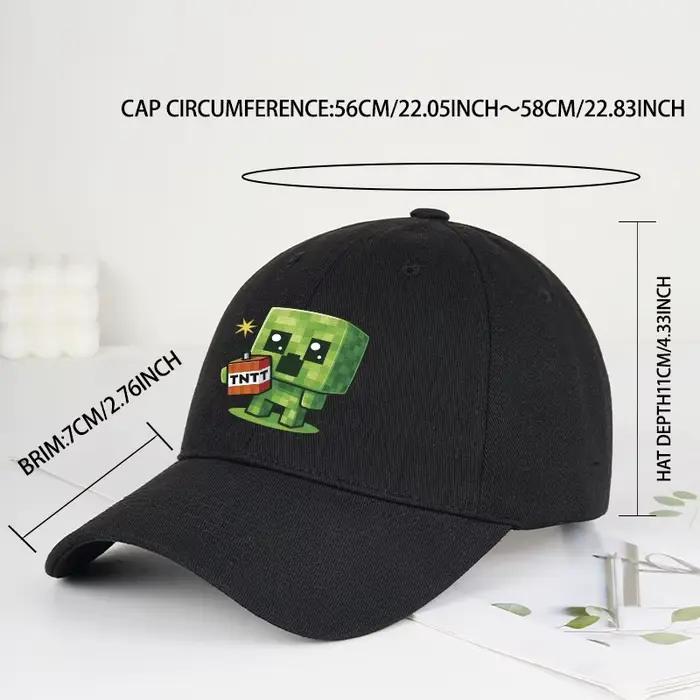 Casquette baseball Creeper unisexe - Modèle Hip-Hop léger pour voyages et tenues décontractées