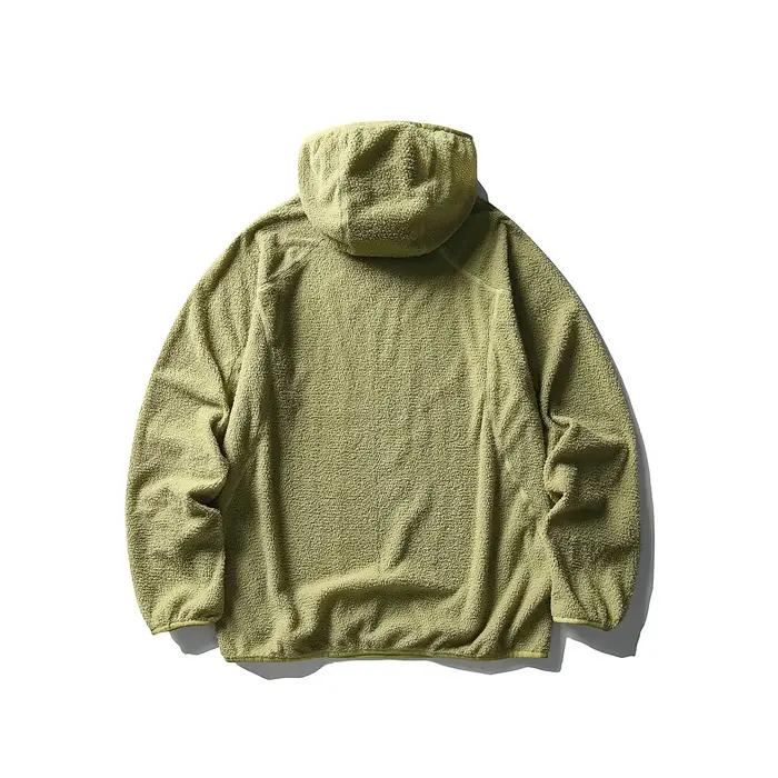 Chemise unisexe légère à capuche en velours nuage à séchage rapide pour les sports de plein air
