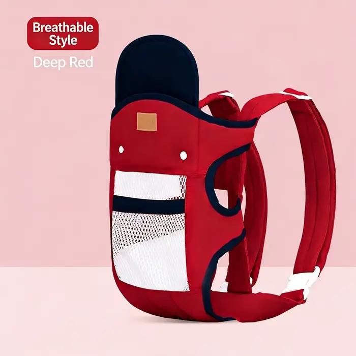 Porte-bébé 3-en-1 Ergonomique Kangourou pour Nourrisson et Enfant, Portage Dorsal et Ventral, Sac à