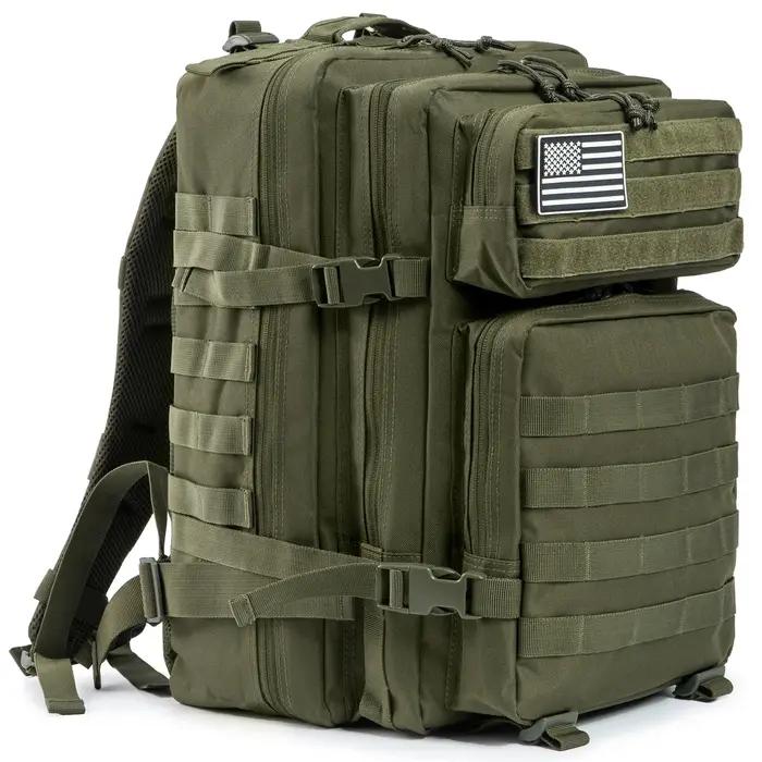 45L sac à dos tactique grande capacité sac à dos extérieur 3 jours Fitness sac de randonnée randonné