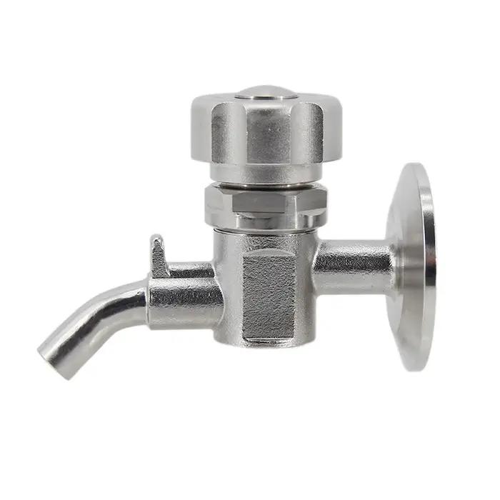 Bobine d'échantillonnage de Valve d'échantillon TC 1.5 ", accessoires de fermenteur conique en acier