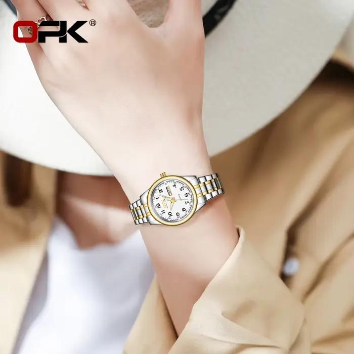 OPK 8110 montre pour femmes montre à Quartz étanche classique marque de luxe dames montre bracelet e