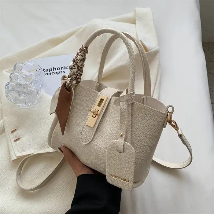 Sacs à main en cuir PU pour femmes, sacs à bandoulière décontractés pour dames, sacs à main de créat
