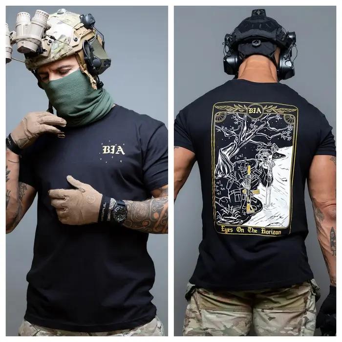 Eyes on The Horizon _ T-shirt - Convient pour les vêtements de sport en pur coton