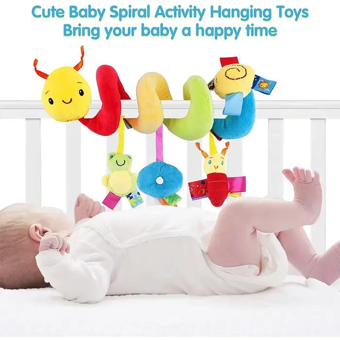 Itude d'activité mignonne pour bébé poussette CPull siège auto jouets de voyage hochets pour garçon fille développement enfant occasions spéciales