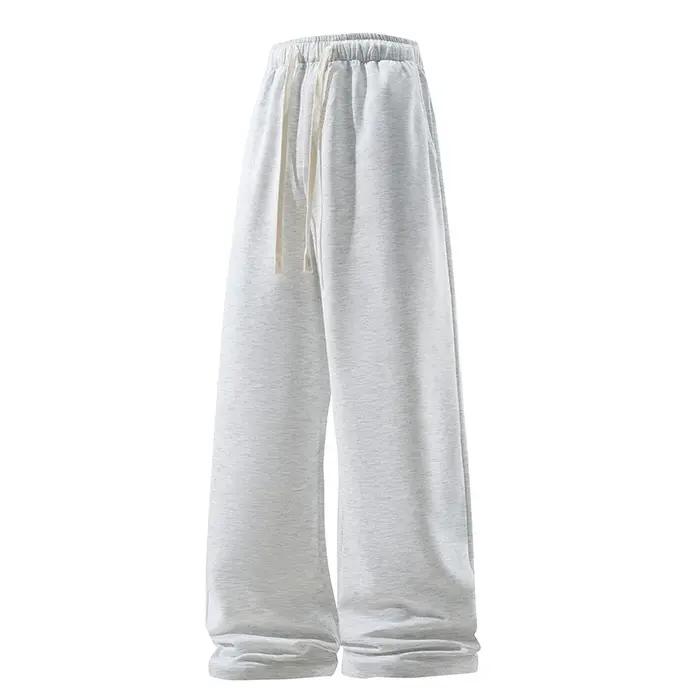 Pantalon à jambes larges pour hommes, mode décontractée, respirant, survêtement polyvalent, élastiqu