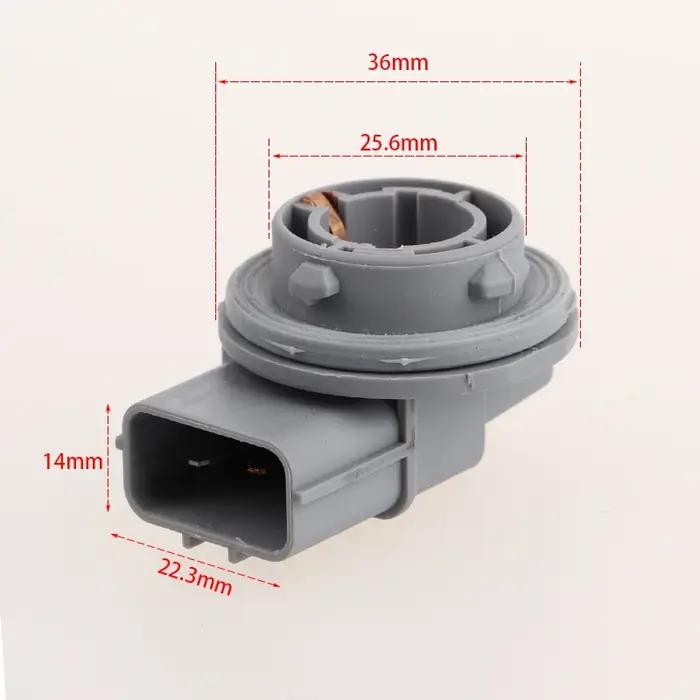 Douille d'ampoule 1157 3 broches, 1 pièce, pour Jeep KIA Hyundai, Base de lumière de voiture, suppor