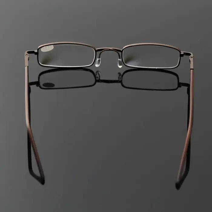 Lunettes de lecture en verre pour hommes presbytes, 0.5 0.75 1.0 1.25 1.5 2.0 2.25 2.5 2.75 3.0 3.25