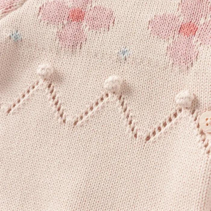 Dave Bella automne hiver filles bébé enfants pull tricoté pull décontracté doux mignon doux tricots