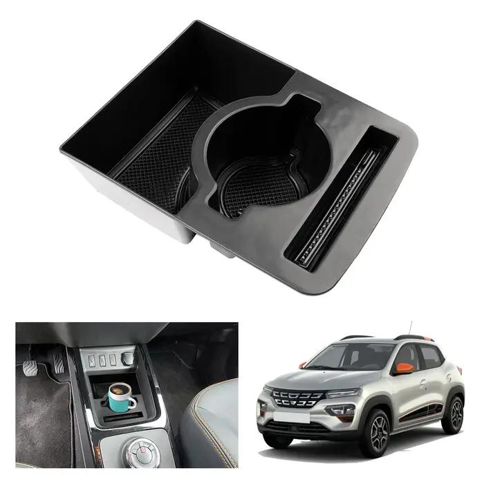 RUIYA pour Dacia Spring Electric EV 2022 2023 2024 Car Storage Central Control Container Auto Dacia