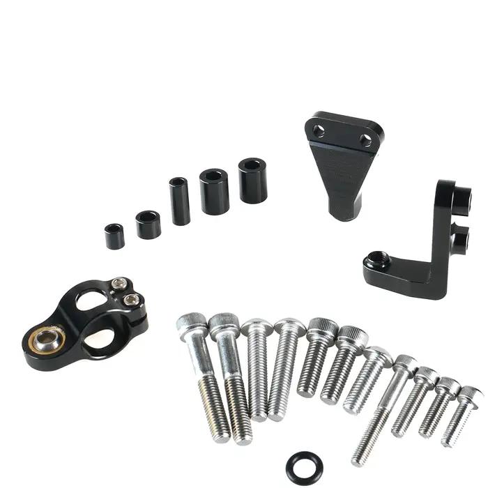 Amortisseur de stabilisateur CNC pour moto, support de montage de direction complet pour Aprilia RS6