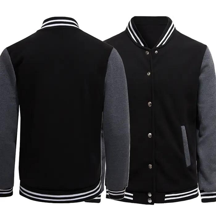 Veste ample surdimensionnée de couleur unie, noir, gris, blanc, vêtements pour hommes et femmes, uni