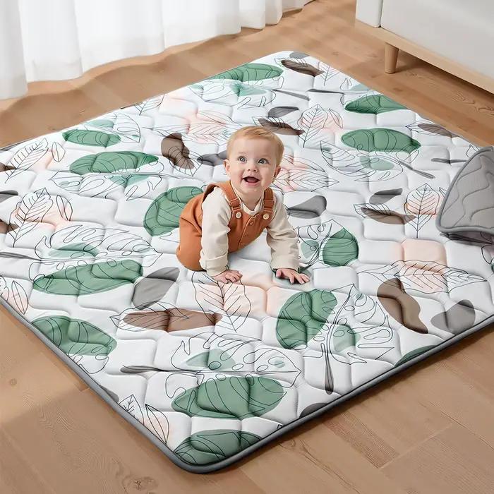 Tapis de jeu pour bébé, tapis d'éveil pour parc de jeu, tapis de jeu en mousse épaisse pour bébés et
