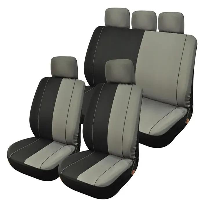 Housse de siège de voiture universelle 5 sièges en cuir housses de siège complet pour berlines SUV A