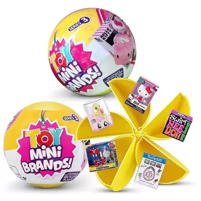 Gashapon Capsule jouet figurines de dessin animé Miniature mystère Surprise balle Mini marques jouet
