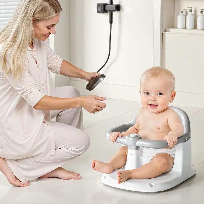 Aide au bain, stabilité, bain, spa, heure du bain, outils d'aide, soutien pour le bain du bébé, aide