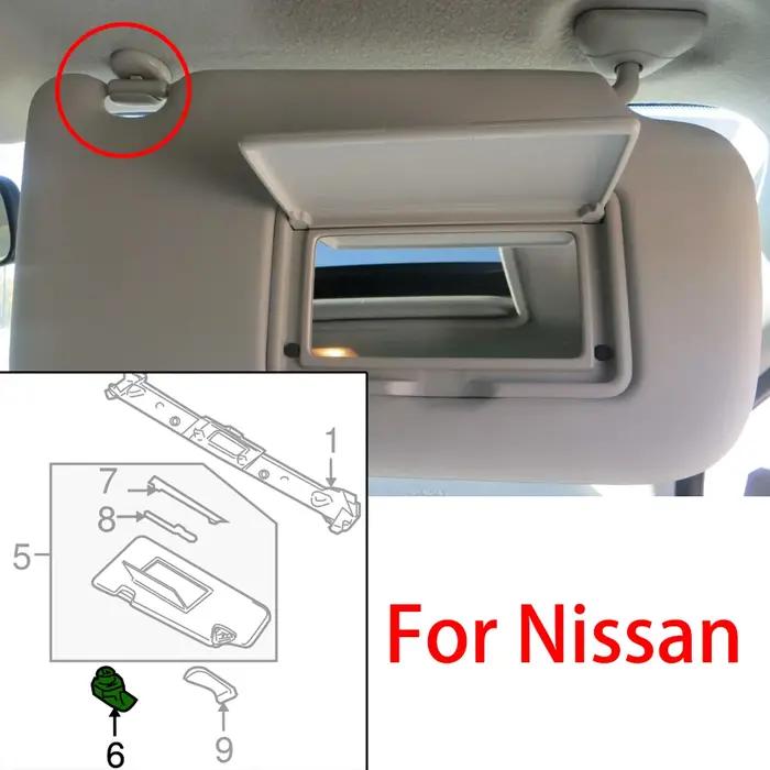 Réinitialisation de pare-soleil de voiture, pare-soleil, Renault, Samsung, QM5, Koleos, HY, Nissan,