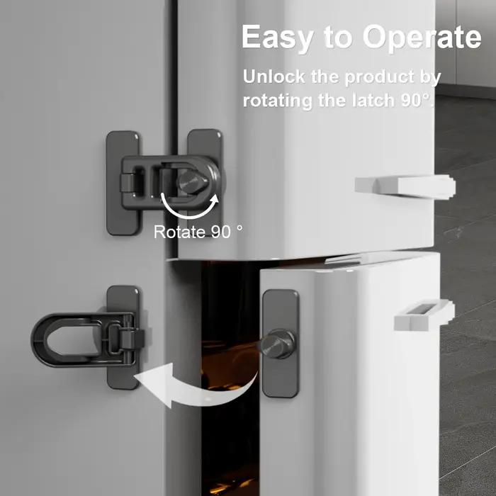 Serrures de porte faciles à installer pour réfrigérateur et congélateur adaptées aux armoires de réfrigérateurs sécurité style occasions spéciales
