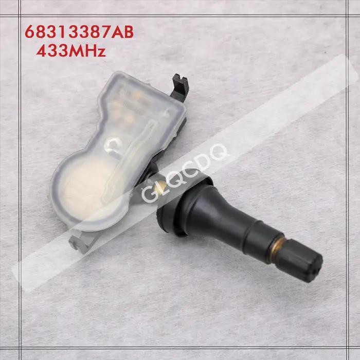 4 pièces pour Jeep Compass 2018-2024, capteur de pression des pneus TPMS 433 MHz, capteur de pressio