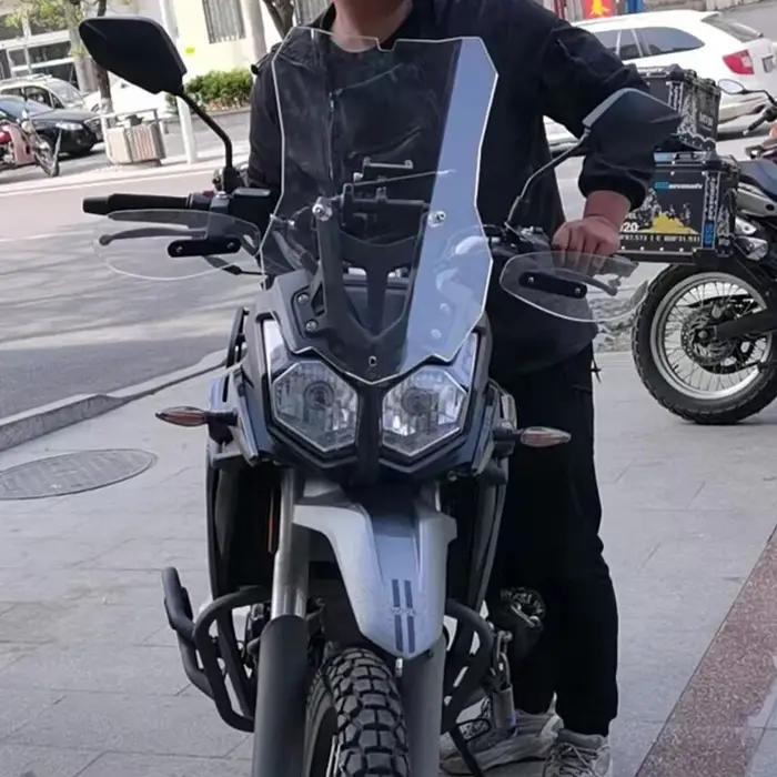Pare-brise suréWerpour moto, pare-brise modifié, déflecteur de vent pour Loncin Rally 300, VOGE 300G